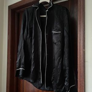 BABATON Silk Black blouse
